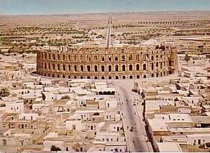 Tunisie El Jem, le colisée