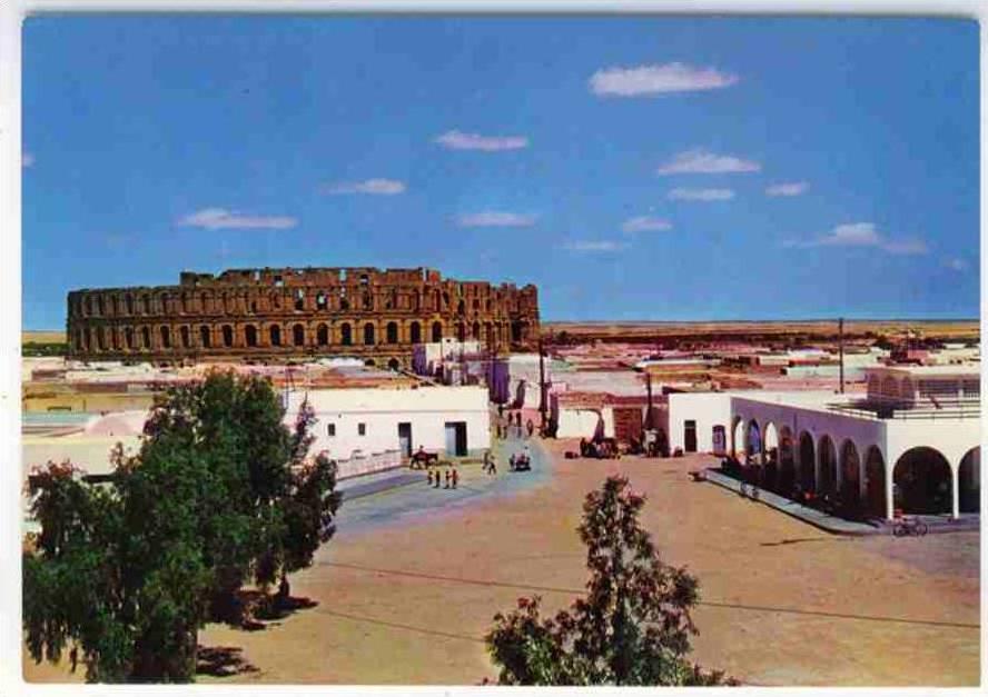 TUNISIA - El Jem 0003 Vue Génerale - Le Colisée