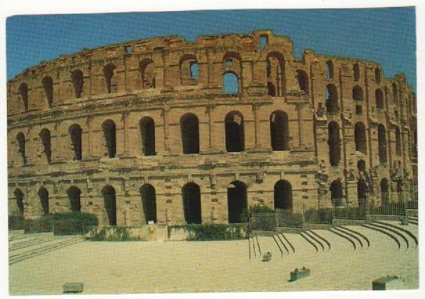 CPM TUNISIE EL JEM AMPHITHEATRE ROMAIN