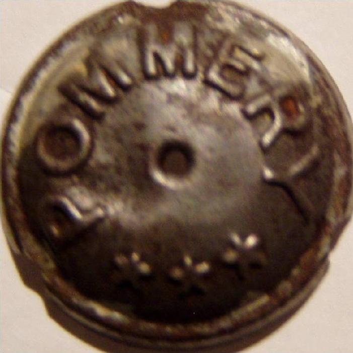 pommery 3 branches Y ouvert de 1900 Trés ancienne rare