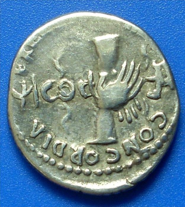 B26- RARE ET TRES TRES BEAU DENIER DE NERVA CONCORDIA EXCERCITVVM > GARANTIE AUTHENTIQUE > Livré avec Facture