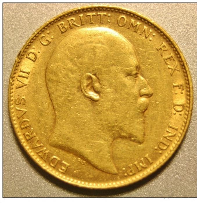 GREAT BRITAIN - EDWARD VII - 1910 - SOVEREIGN