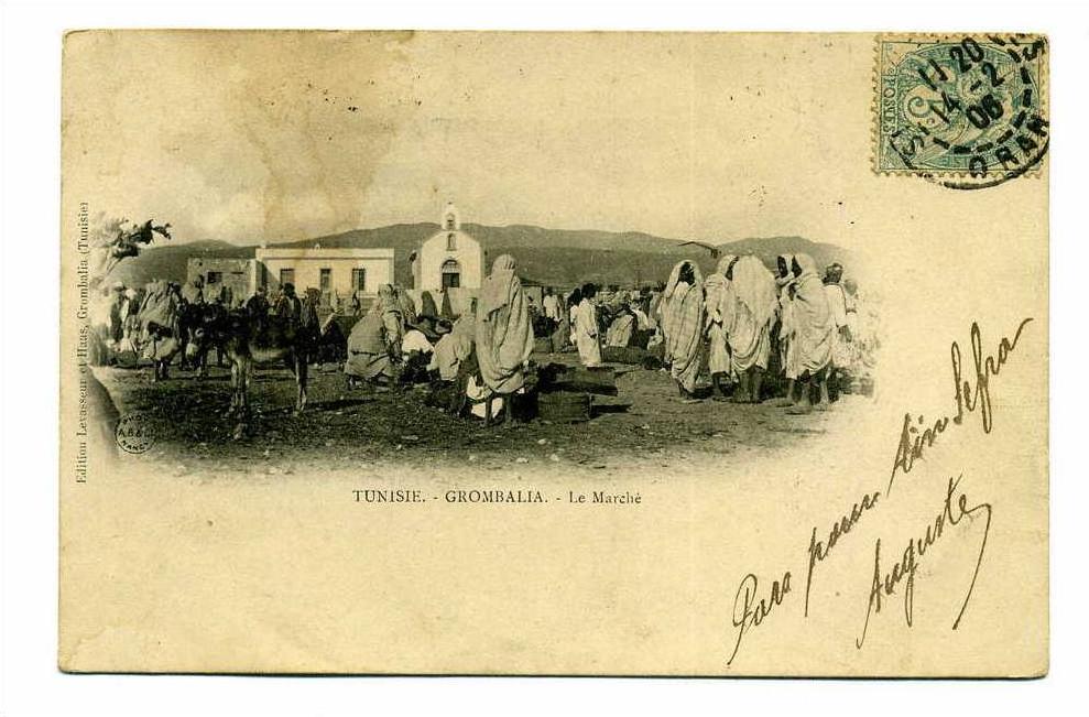 TUNISIE-GROMBALIA LE MARCHE