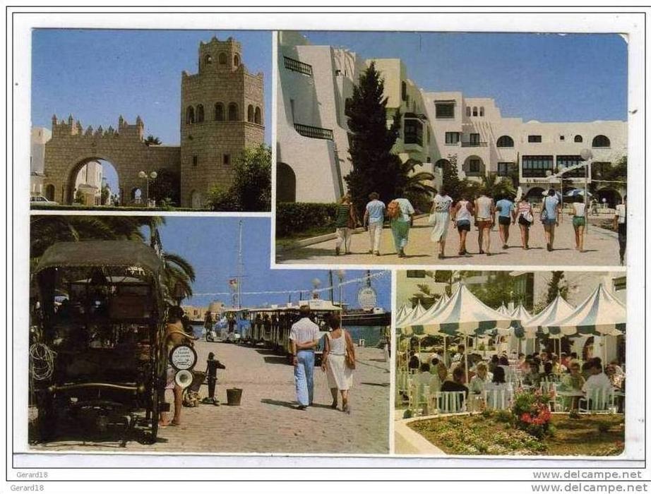 (tunisie) Port El Kantaoui-Hammam-Sousse -animées.