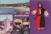 TUNISIA-HAMMAMET-USED POSTCARD