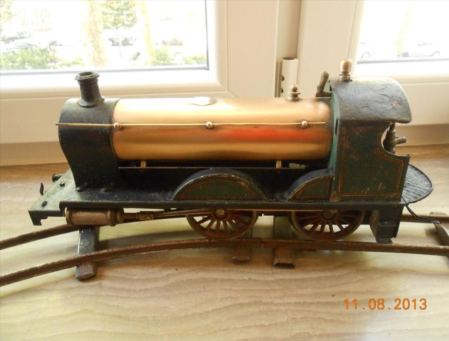 Bing German Steam Powered Locomotive à Vapeur 1902 + Accessoirs voir scan