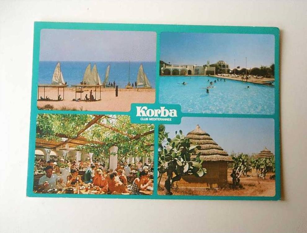 Tunisie Korba -Club Méditerranée - Restaurant- Piscine VF D39814