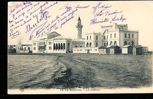 TUNISIE LA GOULETTE / le casino /