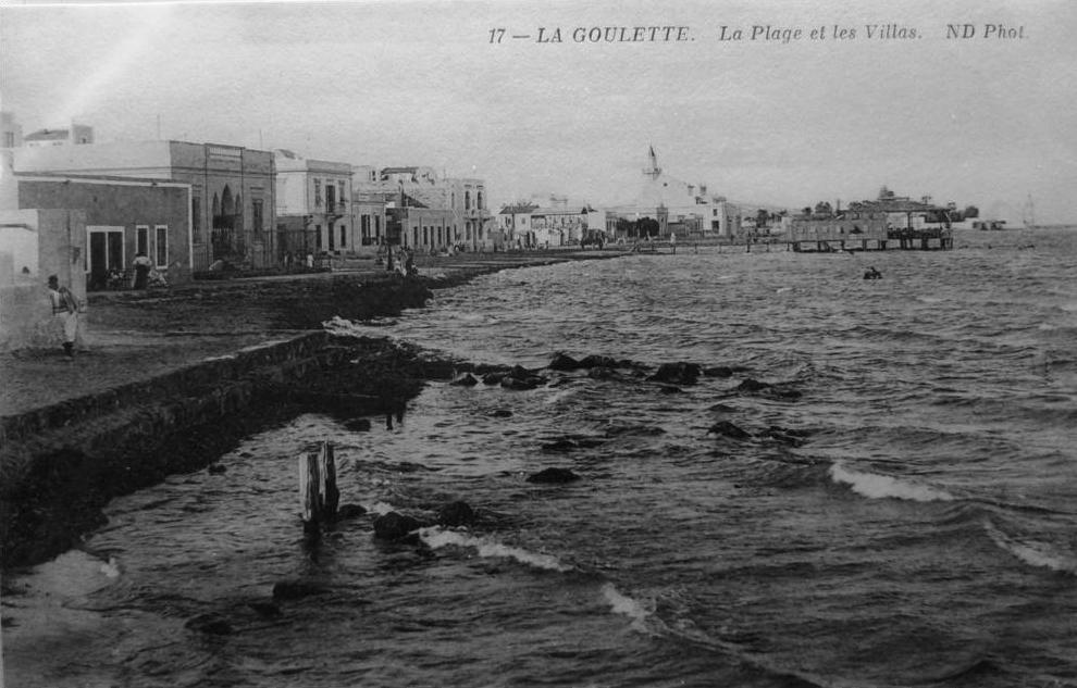 La Goulette la plage et les villas