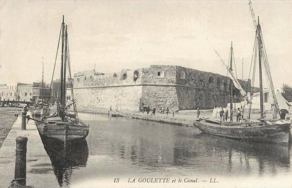 LA GOULETTE ET LE CANAL TUNISIE