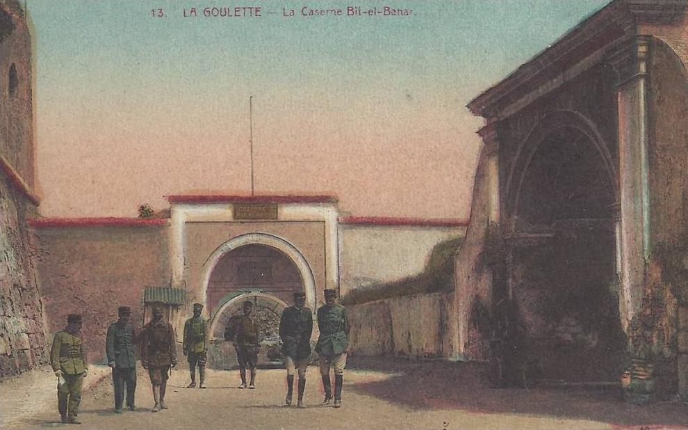 LA GOULETTE - la caserne BIT EL BAHAR