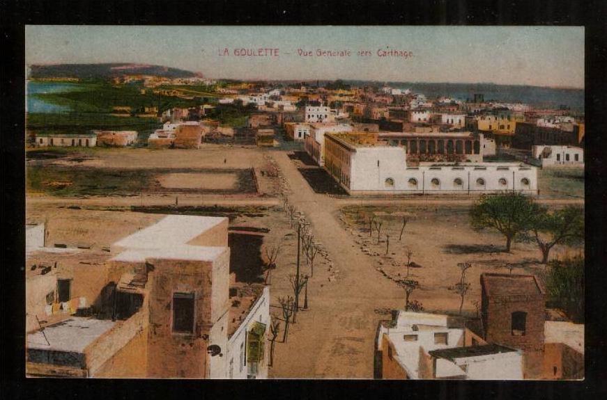 La Goulette - Vue Generale vers Carthage (Tunesien)