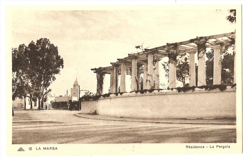 Belle CPA LA MARSA Résidence La Pergola Tunisie VOIR SCAN et Descriptions
