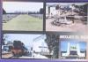 Carte Postale  TUNISIE - MEDJEZ EL-BAB - Cimetière, Arrivée du train en gare, Place centrale, Monument
