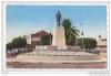 MENZEL BOURGUIBA  STATUE DU PRESIDENT BOURGUIBA  SUPERBE  4 CV   CPA  CIRCULEE