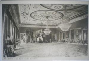 C. Postale TUNISIE - TUNIS - Le Bardo - Salle du Trône