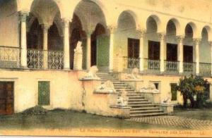 Tunis - Le Bardo - Palais du Bey - Escalier des Lions