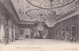cp , TUNISIE , TUNIS , Le Bardo , La Salle des Fêtes