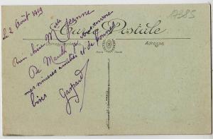 UN NEGRO De Mareth le 02.08.1929 SCENES et TYPES LL 6344 Tunisie Maghreb Maghreb Tunisia Tunesien Tunez Tunesie