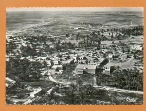 CPSM TUNISIE - MARETH - 55 Vue aérienne sur le Village et la Palmeraie (années 50)