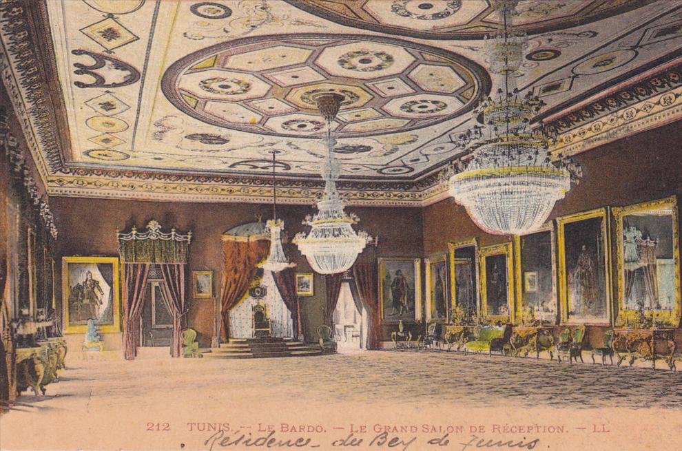 TUNISIE...........TUNIS.. ......LE BARDO....LE GRAND SALON