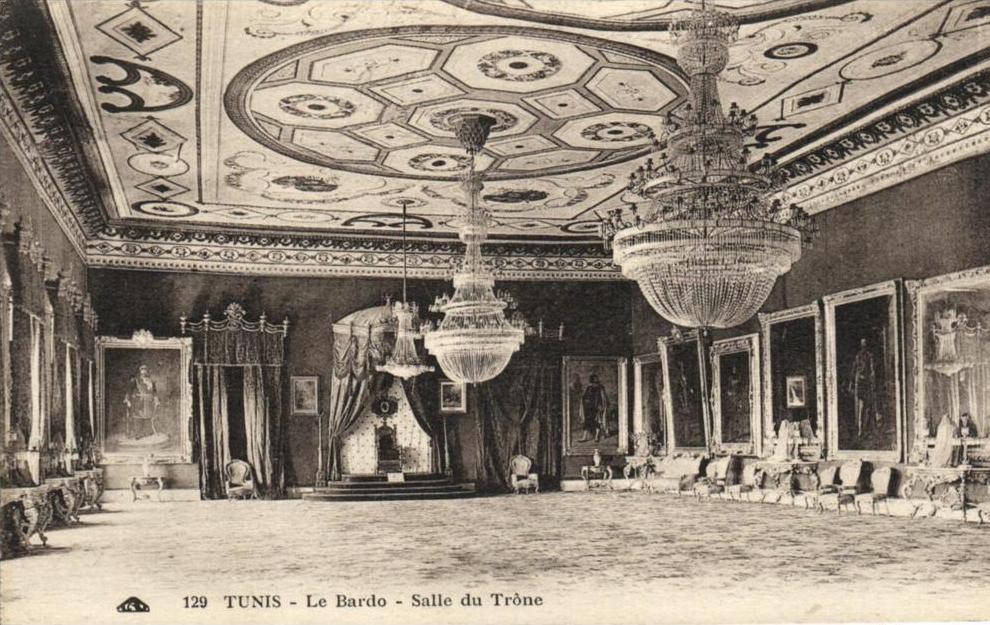 68250 - Tunisie Tunis Le Bardo Salle du Trône