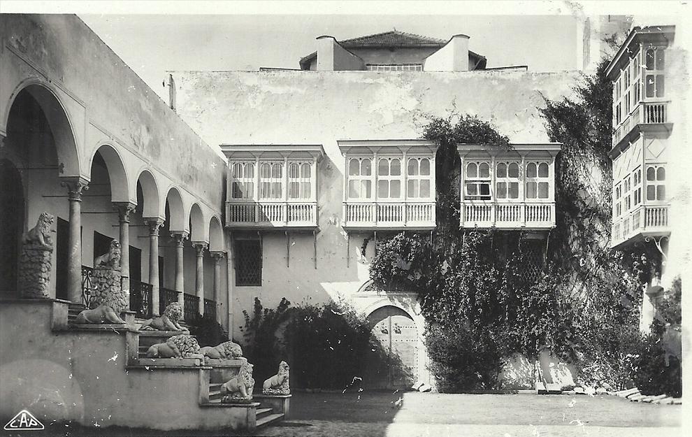 AFRIQUE DU NORD - MAGHREB - TUNISIE - TUNIS - Le Bardo - La cour du Palais