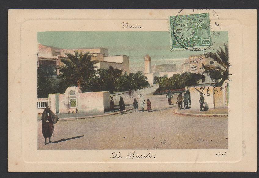 DD / TUNISIE / TUNIS / LE BARDO / CIRCULEE EN 1911
