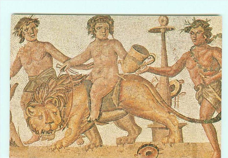 LE BARDO / MOSAÏQUE ROMAINE / LION