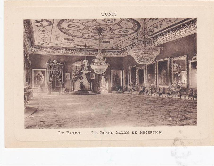 TUNIS LE BARDO LE GRAND SALON DE RECEPTION