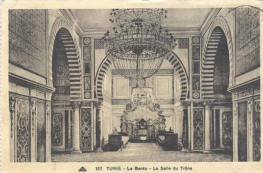 Tunis - Le Bardo - La Salle du Trône