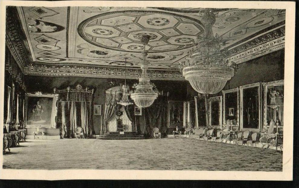 cpsm .129 TUNIS .Le Bardo. Salle du Trone