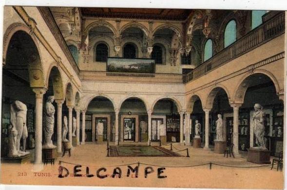 Tunis Musée du Bardo Le Patio CPA bon état