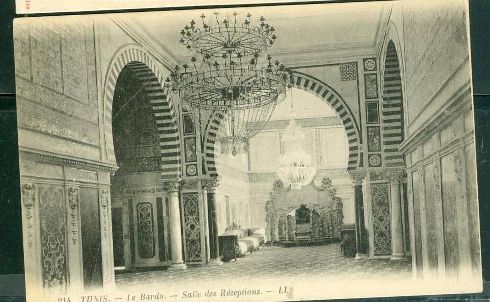 Tunis - le bardo - salle des receptions - ia82
