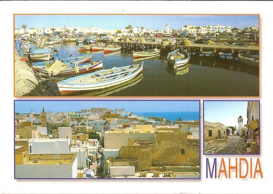 CPM - TUNISIE - BALADE DANS MAHDIA - MULTIVUES