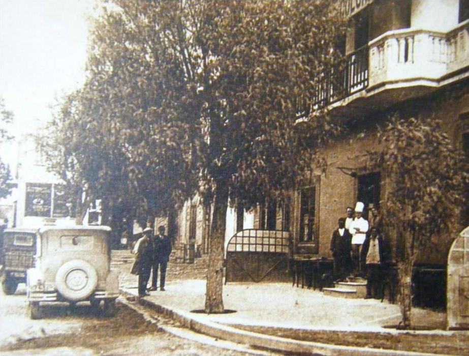 MEDJEZ-EL-BAB - hôtel des colons (café-restaurant-cercle français)